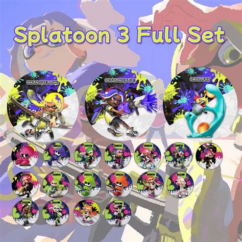 splatoon amiibo nfc cards